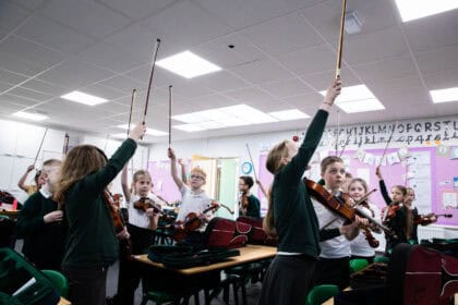 Pupils enjoying their lessons at Charnwood Primary Academy