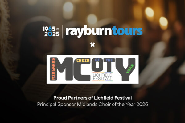 Rayburn Tours announced as Principal Sponsors of Midlands Choir of the Year 2026